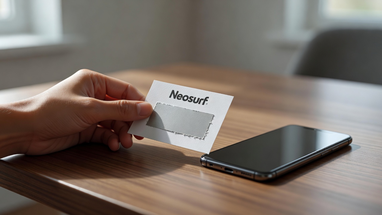 Zakup i użycie vouchera - neosurf casino